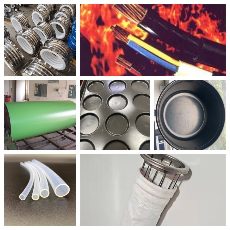 Anpassung Farbe Fluorplast Rohstoff Granulate UV-beständig FDA-konform